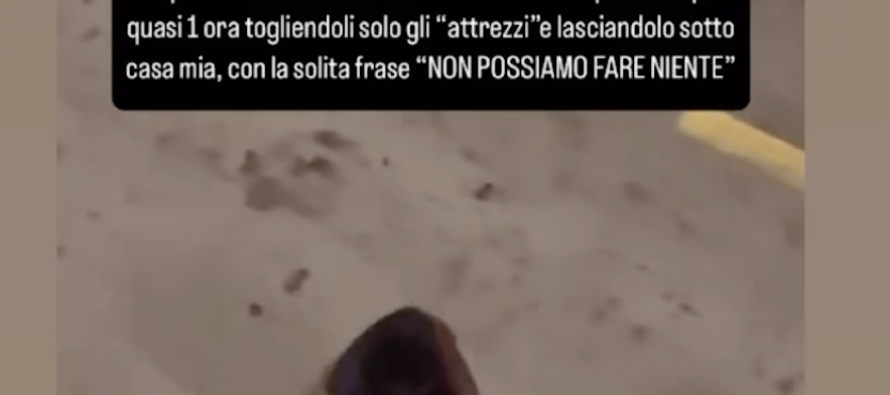 Perseguitata da immigrato: la aspetta da mesi sotto il suo portone per molestarla – VIDEO