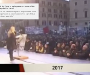 Melon all’opposizione: “500mila immigrati in 3 anni è sostituzione etnica” – VIDEO