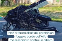 Un altro maranza in fuga dai carabinieri si schianta e muore: sull’auto chili di droga