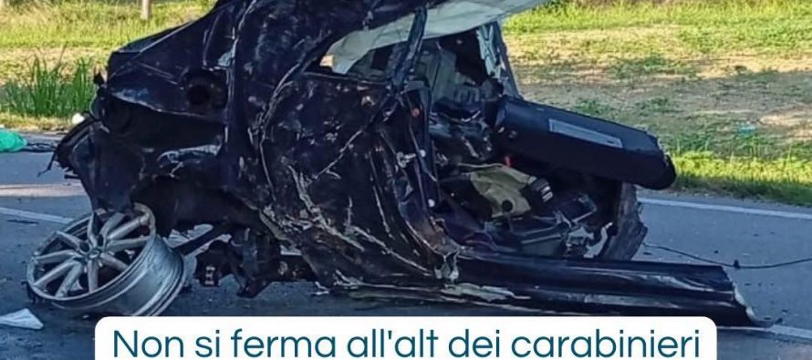 Un altro maranza in fuga dai carabinieri si schianta e muore: sull’auto chili di droga
