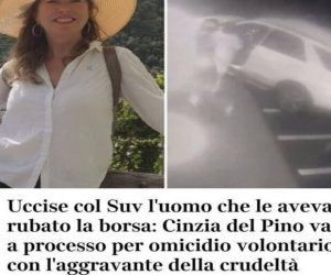 Cinzia Dal Pino a processo per omicidio volontario per essersi difesa dal solito immigrato