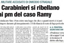 Un nuovo caso Ramy: carabinieri indagati per avere inseguito ladri in fuga