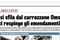 Italia: no a lockdown imposti da Oms in lotta alle pandemie