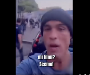 Il ‘capo dei maranza’ umilia poliziotti: “Torino è mia, scemo”