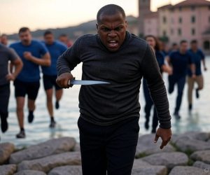 Inseguito in strada da islamico che vuole sgozzarlo – VIDEO