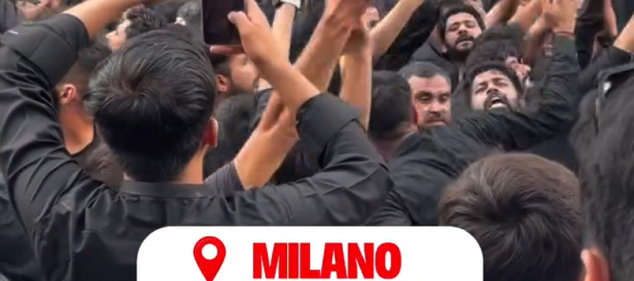 Islamici hanno marciato su Milano col permesso delle autorità – VIDEO