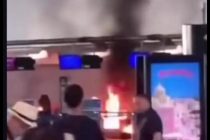 Immigrato africano appicca il fuoco a Malpensa – VIDEO