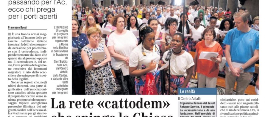 L’opposizione bergogliana a Papa Leone finanzia l’invasone islamica dell’Italia