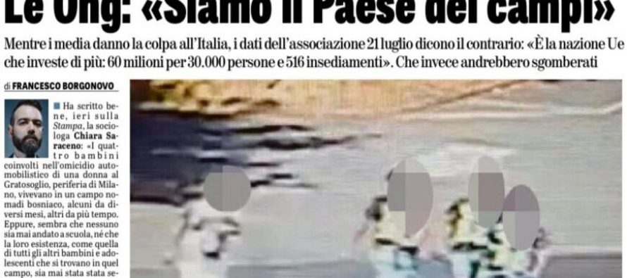 Italia versa ad ogni zingaro una paghetta di 2mila euro