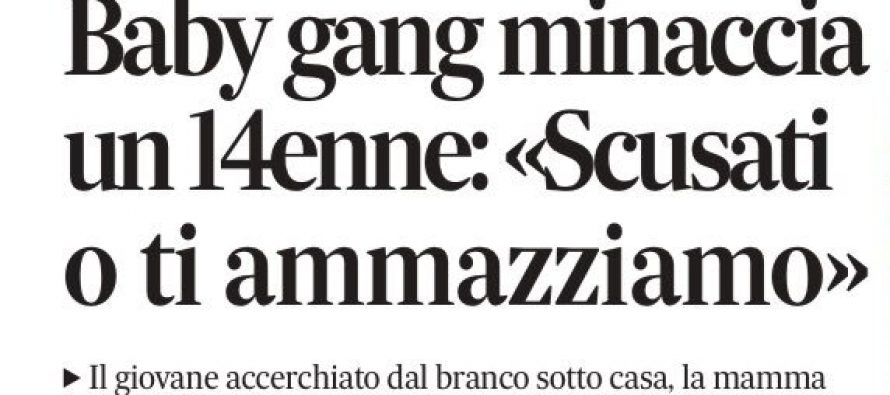 Figli immigrati padroni, circondato e fatto inginocchiare: “Scusati o ti ammazziamo”