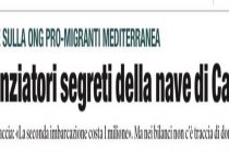 Nave da 1 milione di euro per la ONG di Casarini: chi sono i finanziatori del traffico?