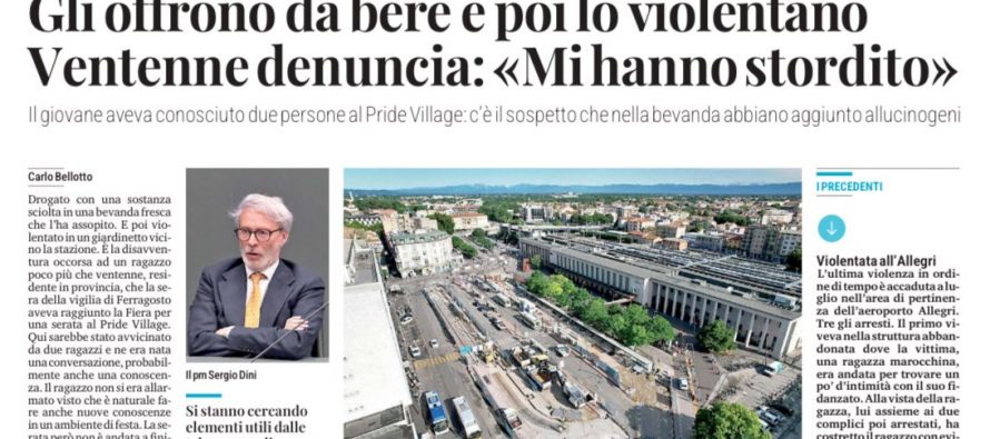 Ragazzo stuprato da omosessuali al Pride 🌈