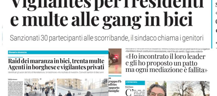 Emirato di Treviso: cittadini assumono vigilantes per difendersi dai maranza