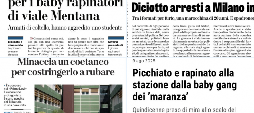 Allarme Rosso: la Mattanza dei Ragazzini Italiani massacrati dai Maranza