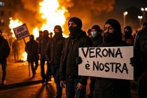 Verona, maranza armati di machete occupano un quartiere