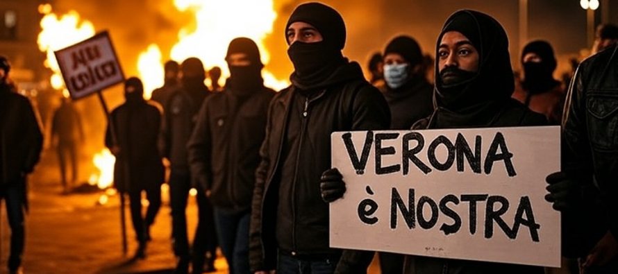 Verona, maranza armati di machete occupano un quartiere