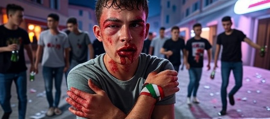 Chiede a 15 immigrati di non devastare la città: lo massacrano e gli distruggono la faccia