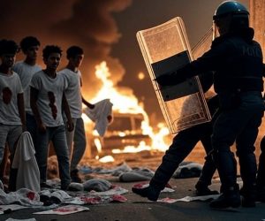 Immigrati devastano centro rimpatri: notte di guerriglia, poliziotti accerchiati