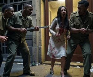 Accoltellati da due immigrati che dormivano davanti al portone di casa loro