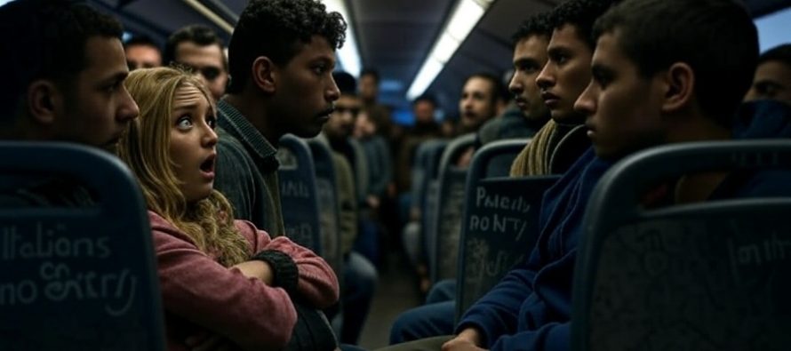 Bus preso in ostaggio da branco immigrati: passeggeri molestati