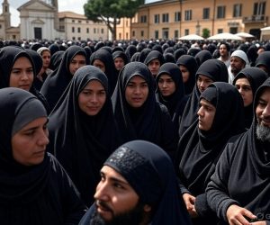 Un paesino italiano completamente invaso dai musulmani