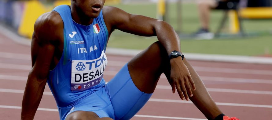 Mondiali: 4×100 eliminata, la partenza choc del nigeriano Desalu ci costa la medaglia