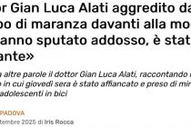 Medico aggredito da piccoli africani davanti alla moglie: «Mi hanno sputato addosso, è stato umiliante»