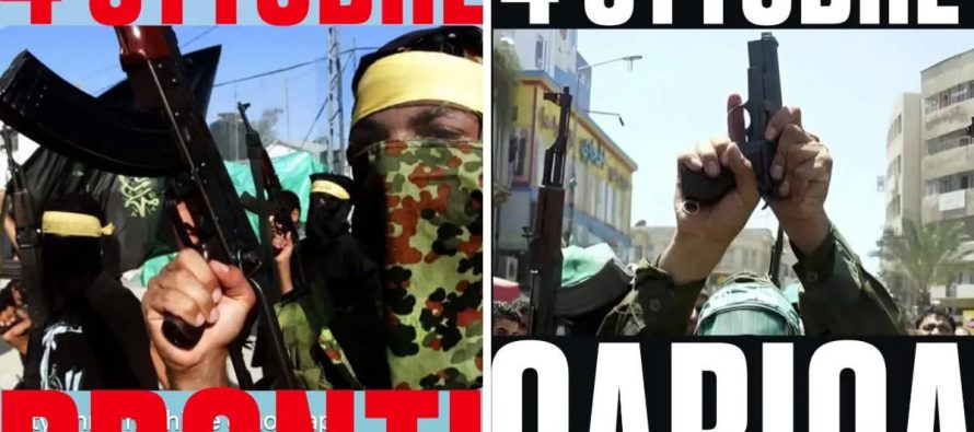 Maranza minacciano stragi islamiche in Italia come Hamas: guerriglia per il 4 ottobre