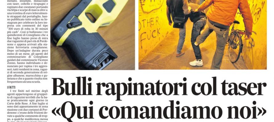 “Qui comandiamo noi”: così i ‘nuovi italiani’ rapinano gli italiani