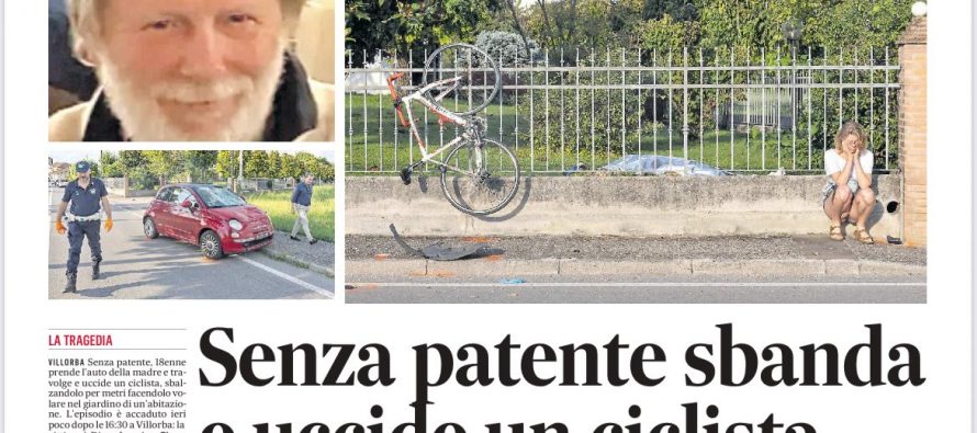 Un altro italiano ucciso da un immigrato alla guida senza patente