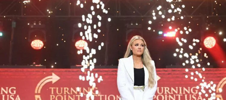 La vedova in lacrime: hanno ucciso Charlie Kirk ma reso eterne le sue idee