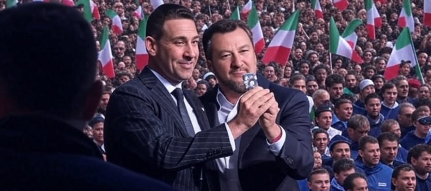 Pontida, il popolo della Lega chiede la REMIGRAZIONE e invoca Vannacci