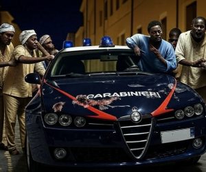 Spacciatori furiosi circondano auto carabinieri per impedire arresto