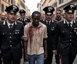 Carabinieri salvano pedofilo africano da linciaggio: ora è ai domiciliari