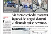 Ancona, immigrati sbarrano ingresso dei negozi italiani