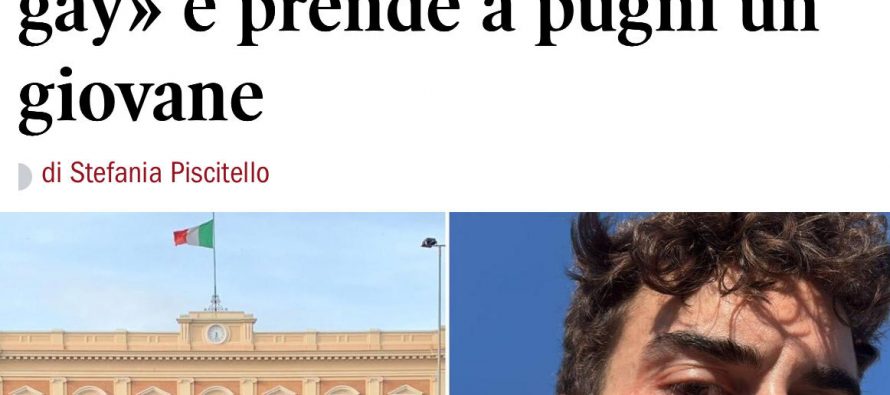 Immigrato: “Vai via, gay di mer*a” e poi lo massacra