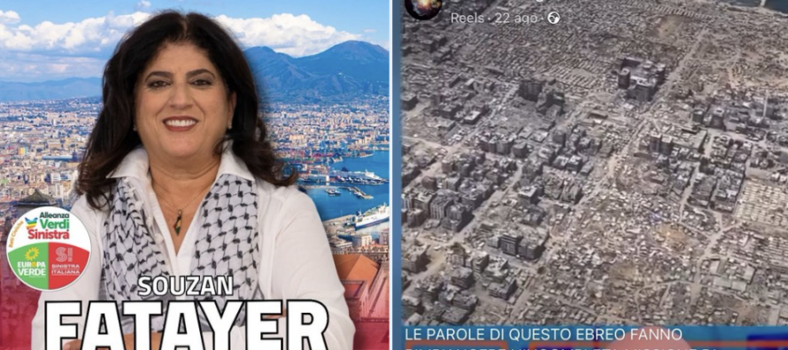 La candidata palestinese di AVS che rimpiange Hitler