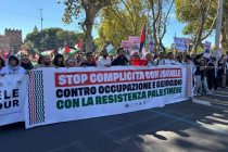 Musulmani marciano su Roma in nome di Hamas: sequestrati spranghe e maschere antigas