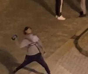 Maranza assaltano cittadina: lanci di bottiglie contro le finestre