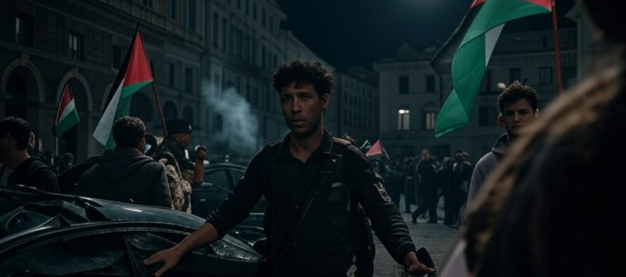 Pro-Pal e Maranza attaccano viaggiatori e automobilisti: auto distrutte a Trieste – VIDEO