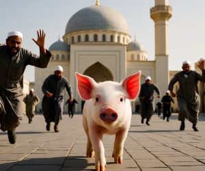 Mortadella davanti moschea abusiva, sindaco PD invoca la sharia per il gesto ‘blasfemo’