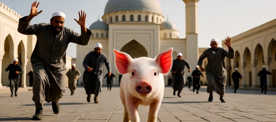 Mortadella davanti moschea abusiva, sindaco PD invoca la sharia per il gesto ‘blasfemo’