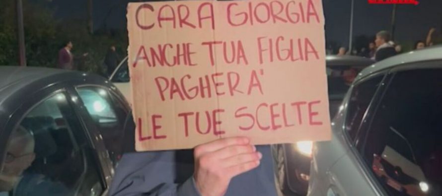 Pro Pal minacciano anche figlia Meloni: sono terroristi – VIDEO
