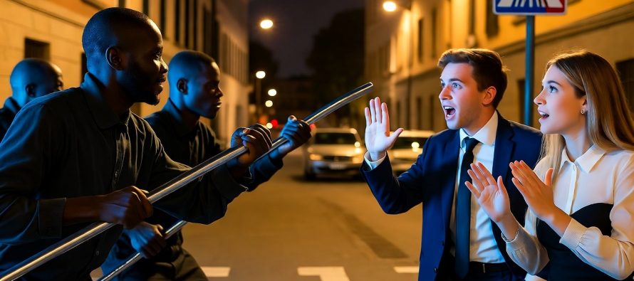 Branco africani assalta festa di laurea: 25 universitari italiani massacrati a sprangate