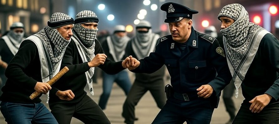 Trenta nordafricani linciano poliziotti: “Uscite o vi taglio la gola”