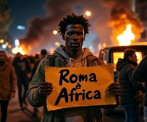 Roma, guerriglia africana da stamattina: dov’è Piantedosi? – VIDEO