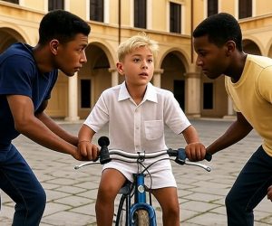 Nordafricani bloccano 12enne in bici: massacrato perché italiano