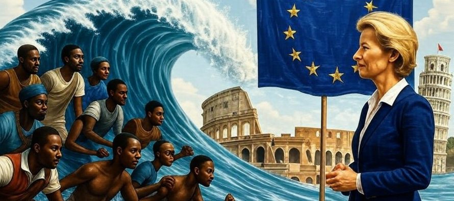 Svelato il Piano di Von der Leyen per sommergere l’Italia di Africani