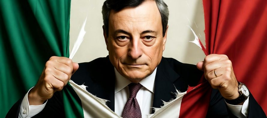 Draghi nemico dei popoli: ci vuole schiavi della UE