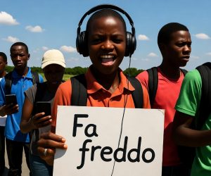 Profughi africani bloccano strada perché in Italia fa freddo: tornate in Africa!